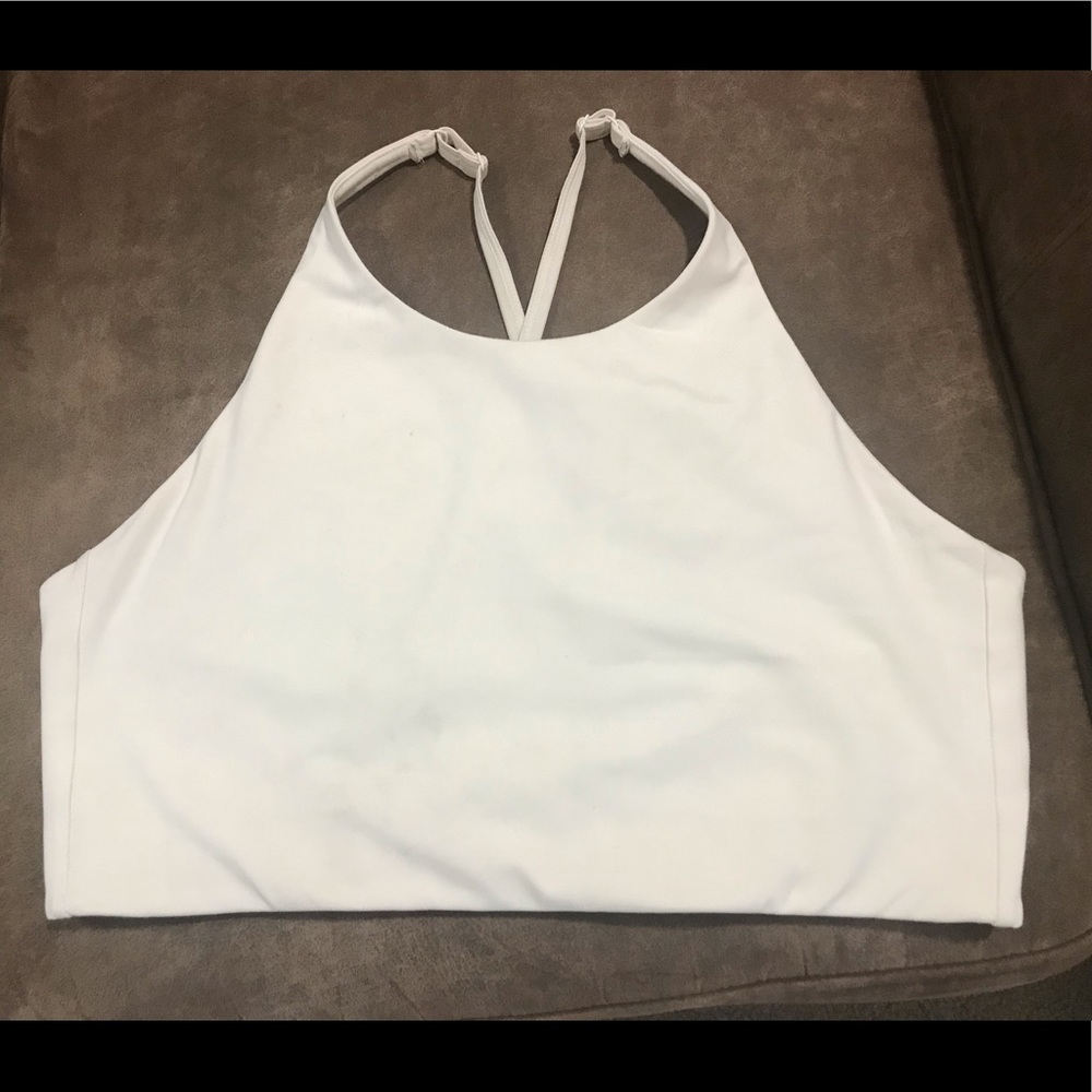 Girlfriend Collective Ivory Topanga Bra